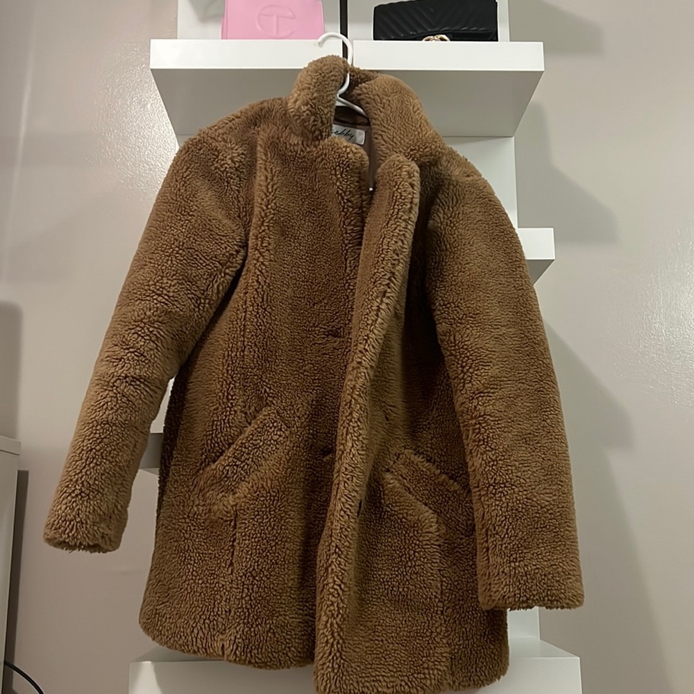 Brown Teddy Coat